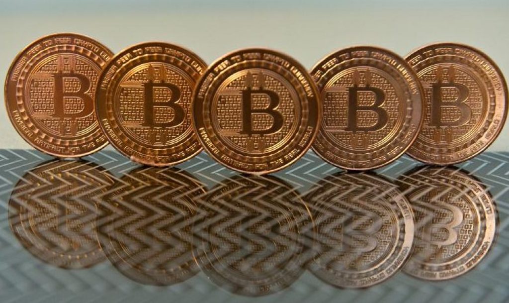 6 bitcoins image with 6 coins 