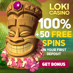 Loki Casino sign up bonus image