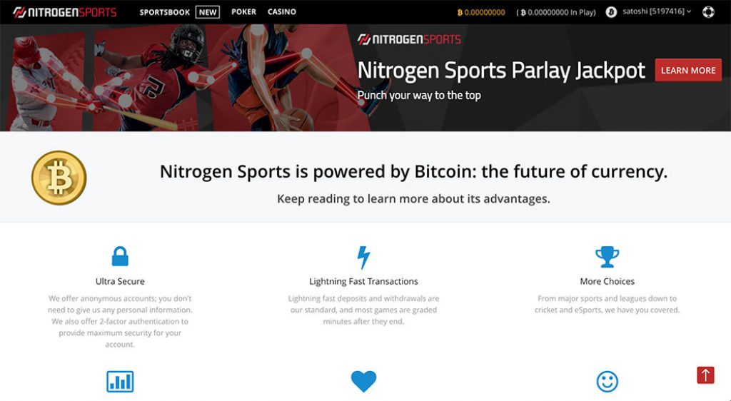 nitrogen sports homepage